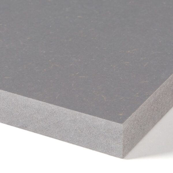 Panneau MDF Gris teintés masse, Supermat Mercury 3050 x 1220 x 19 mm