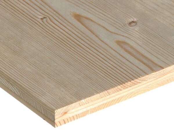 Panneau 3 plis - Epicéa 2500 x 2050 x 19 mm